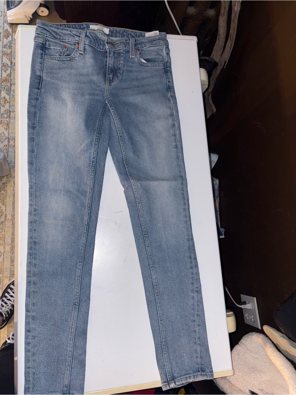 Levi's Light Wash Women's Skinny Jeans 26x30